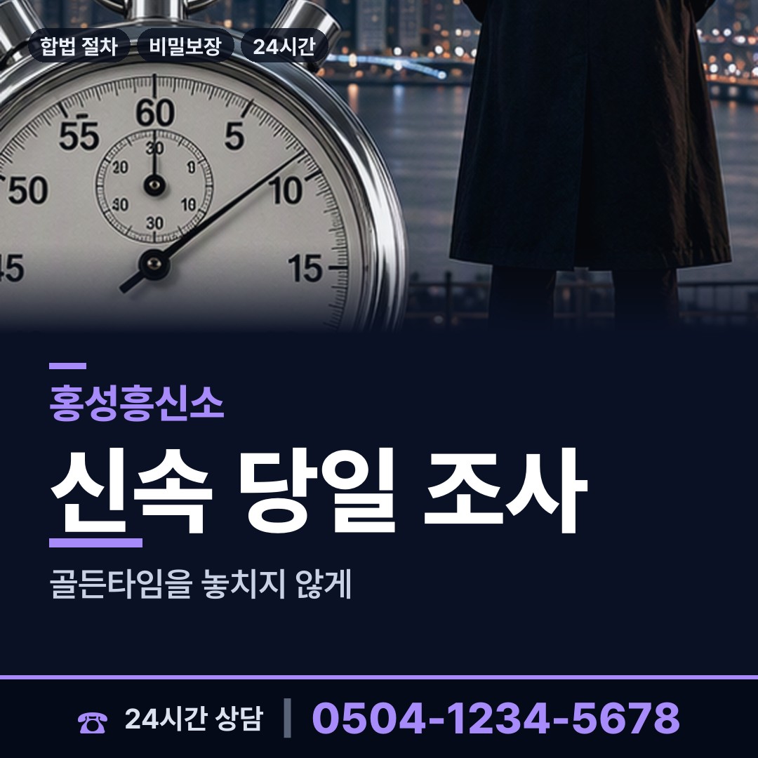홍성 서부면 예비며느리조사 상담 안내