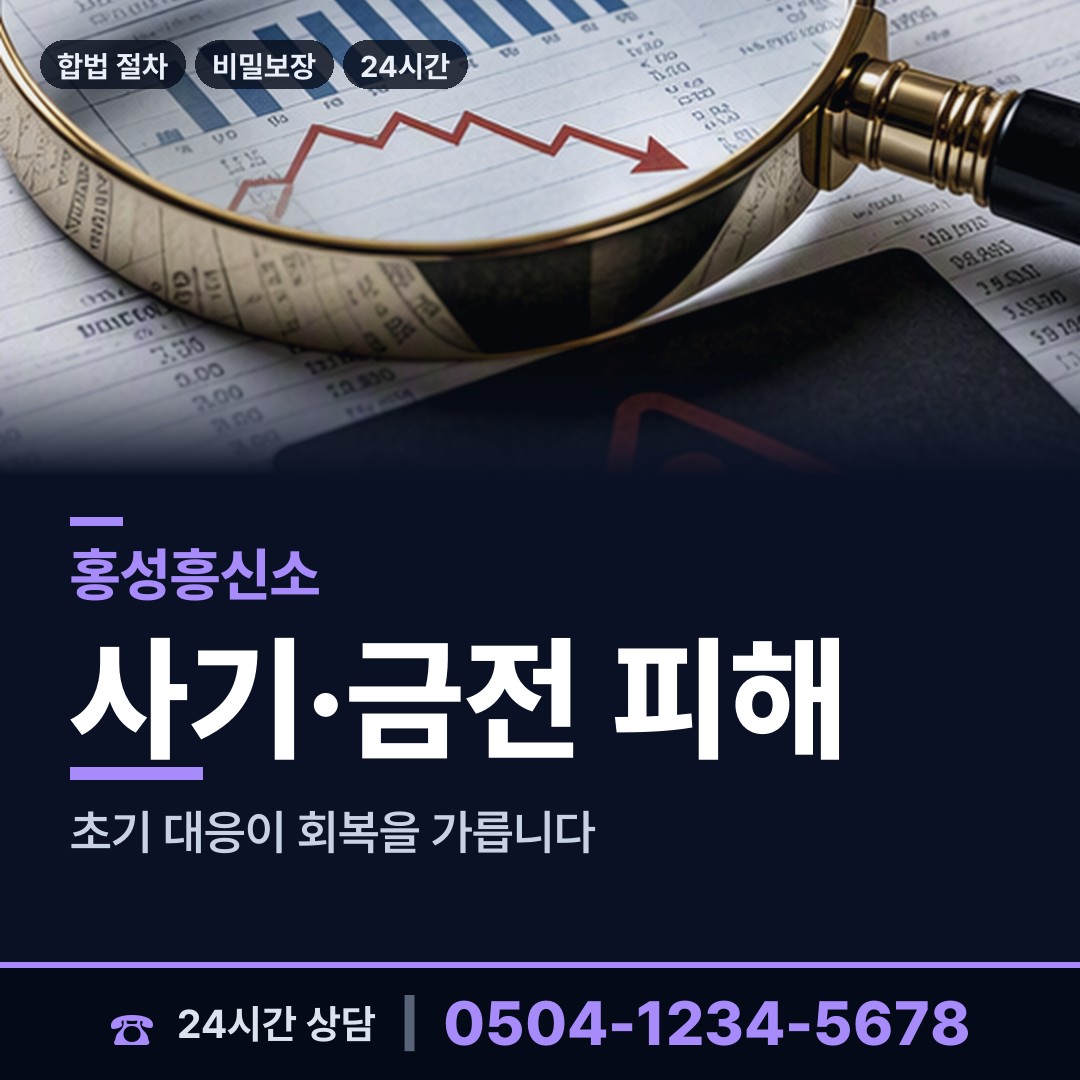홍성 서부면 채무자추적 상담 안내